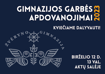 Gimnazijos garbe 2023